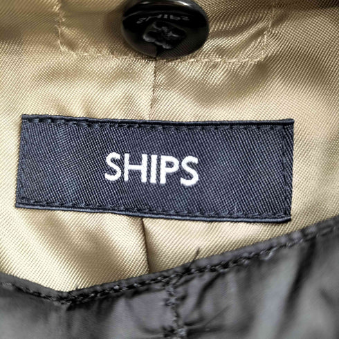 シップス SHIPS CORDURA ナイロン ステンカラーコート TAIONライナー メンズ JPN:L